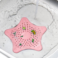 DA381 Silikon sil för avlopp rosa 13cm