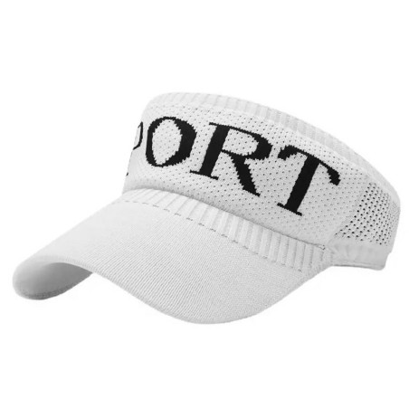 DA396A Sportigt solskyddstak vit