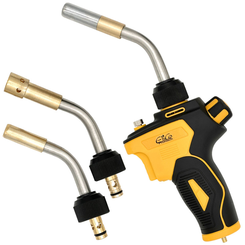 Brännare gas map.prof tre munstycken ax1-106cga -ventil cga600