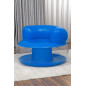 Uppblåsbar fåtölj Blå 112 x 112 x 70 cm Bestway 75138
