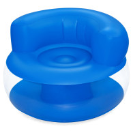 Uppblåsbar fåtölj Blå 112 x 112 x 70 cm Bestway 75138