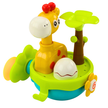 Leksak för bad Giraff Sensorisk Interaktiv Sugkoppar Färgglad