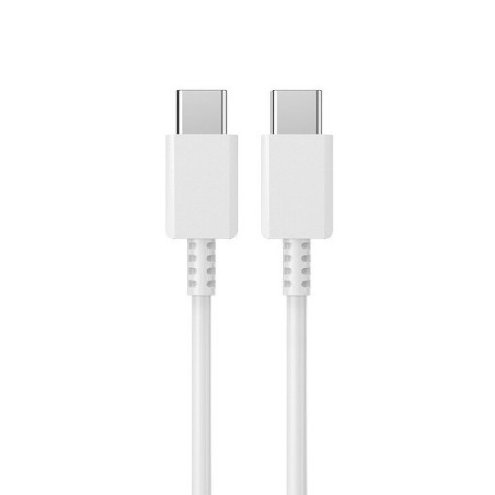 USB-C till USB-C kabel 100 cm vit