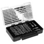 Set med borr och bits, insatser, 66 delar.