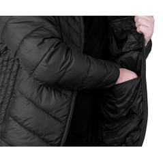 Jacka MixMatch, quiltad, dun, lätt, svart, storlek S