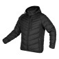 Jacka MixMatch, quiltad, dun, lätt, svart, storlek XXXL