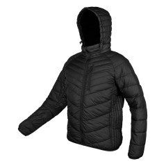 Jacka MixMatch, quiltad, dun, lätt, svart, storlek XXXL