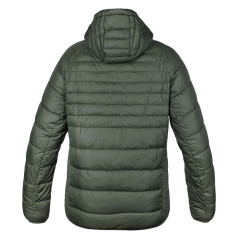 Jacka MixMatch, quiltad, dun, lätt, olivsvart, storlek L