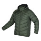 Jacka MixMatch, quiltad, dun, lätt, olivsvart, storlek XL