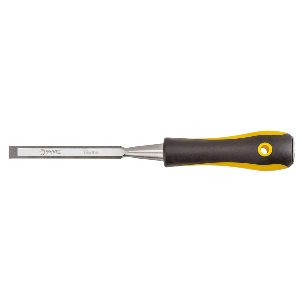 Mejsel 12 mm, tvåmaterialhandtag, CrV Mejsel 12 mm, tvåmaterialhandtag, CrV