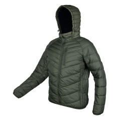 Jacka MixMatch, quiltad, dun, lätt, olivsvart, storlek XXL