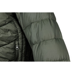Jacka MixMatch, quiltad, dun, lätt, olivsvart, storlek XXXL