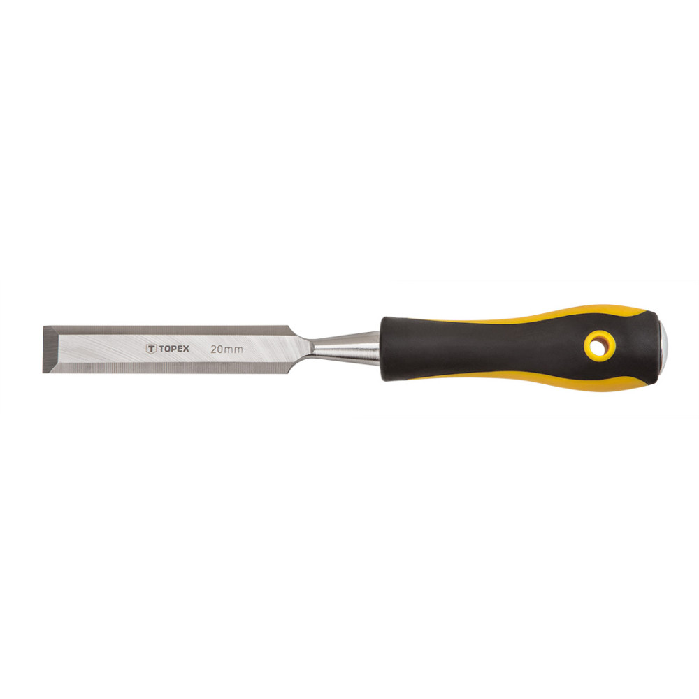 Dłuto 20 mm, dwumateriałowy uchwyt, CrV Dłuto 20 mm, dwumateriałowy uchwyt, CrV