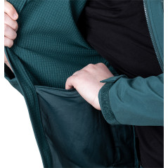 Jacka MixMatch, 4-vägsstretch, grön, storlek XXXL