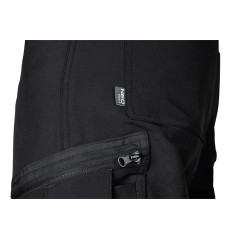 Arbetsbyxor MixMatch, 4-vägsstretch, svart-gröna, storlek XXXL