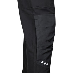 Arbetsbyxor MixMatch, 4-vägsstretch, svart-orange, storlek XXXL