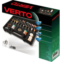 Tillbehör till minidrill, set med 100 stycken.