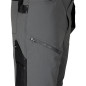 Arbetsbyxor MixMatch, 4-vägsstretch, med fickor, Cordura, gråsvarta, storlek XL.