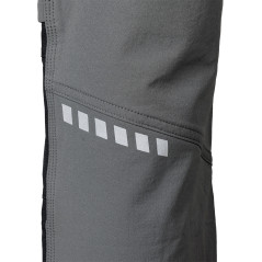 Arbetsbyxor MixMatch, 4-vägsstretch, med fickor, Cordura, gråsvarta, storlek XL.