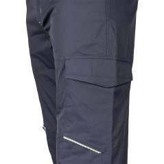 Arbetsbyxor MixMatch, stretch, grå, storlek XS