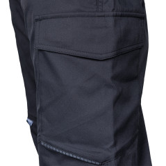 Arbetsbyxor MixMatch, stretch, svarta, storlek XL