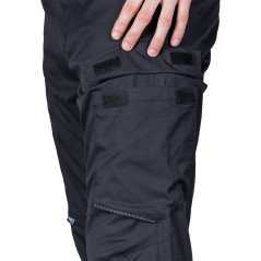 Arbetsbyxor MixMatch, stretch, svarta, storlek XXL