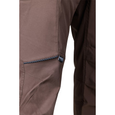 Arbetsbyxor MixMatch, stretch, bruna, storlek XL