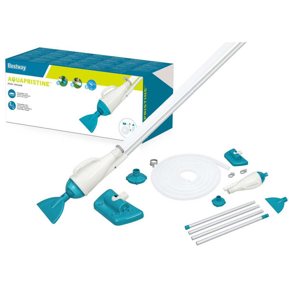 Zestaw Do Czyszczenia Dna Basenu Bestway 58212 Zestaw Do Czyszczenia Dna Basenu Bestway 58212