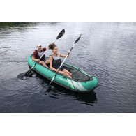 Kajak med plats för två personer, uppblåsbar, 330 x 86 cm, Bestway 65052.