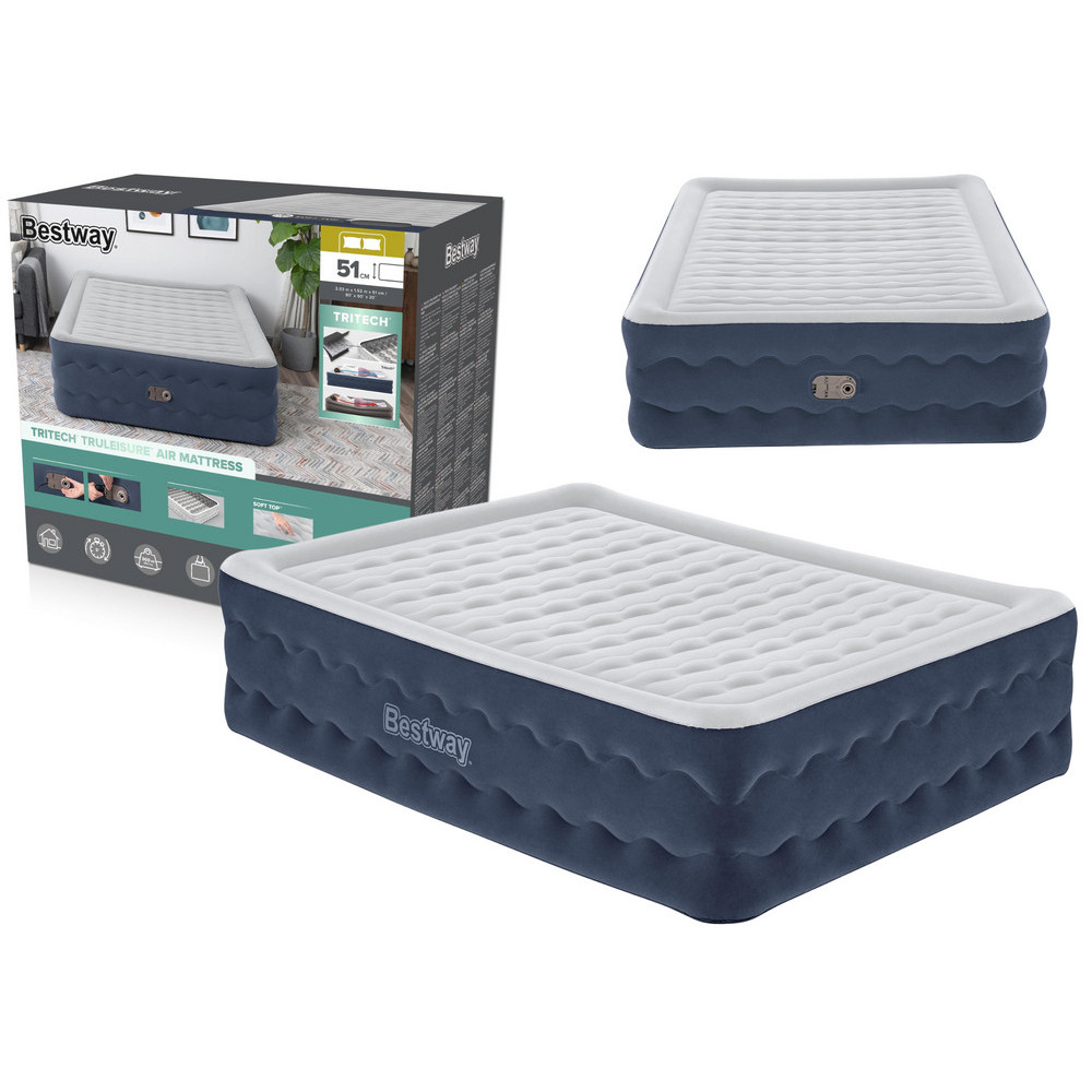 Uppblåsbar madrass 203 x 152 x 51 cm Bestway 6716P