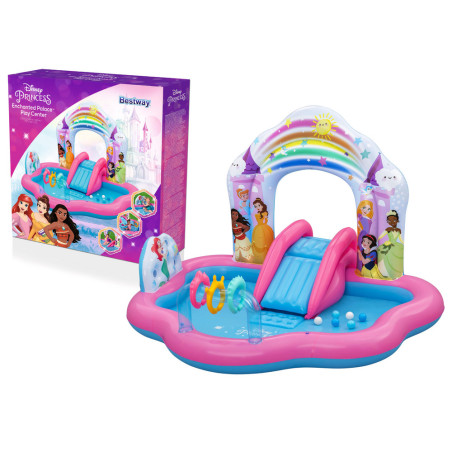 Uppblåsbar lekplats Disney 221 x 193 x 140 cm Bestway 9103Y