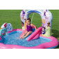 Uppblåsbar lekplats Disney 221 x 193 x 140 cm Bestway 9103Y
