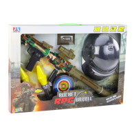Militär militärpaket Bazooka RPG-hjälm Spårskumprojektiler