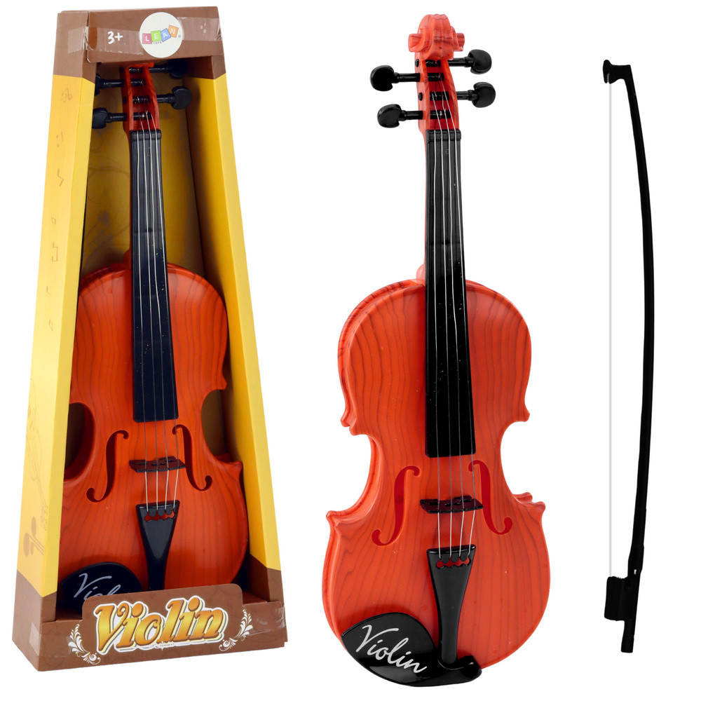 Violin Instrument För Barn Stråke Ljusbrun