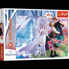 Pussel - 200 - Systrarnas magiska värld - Disney Frost Trefl 13265