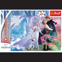 Pussel - 200 - Systrarnas magiska värld - Disney Frost Trefl 13265