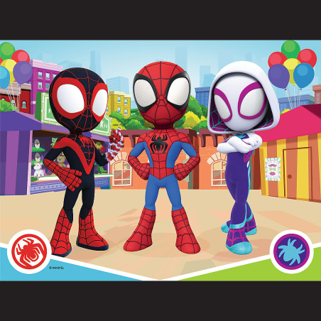 Pussel - 30 - Spidays äventyr och vänner - Trefl 18285