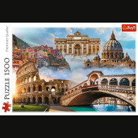 Puzzle  1500 - Ulubione miejsca Włochy Trefl 26203