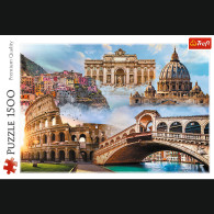 Puzzle  1500 - Ulubione miejsca Włochy Trefl 26203