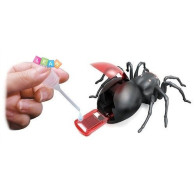 Kreativt spindelset drivet av saltvatten DIY Svart