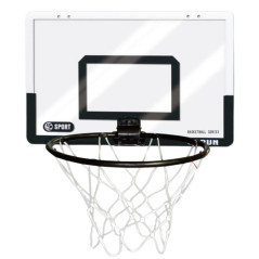 Basketboll set - skylt, skiva, ring, boll, pump.