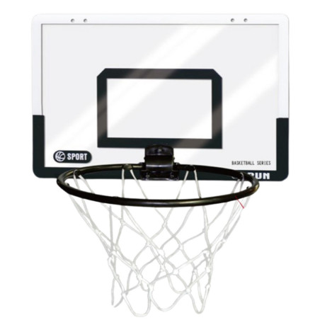 Basketboll set - skylt, skiva, ring, boll, pump.