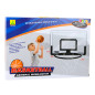 Basketboll set - skylt, skiva, ring, boll, pump.