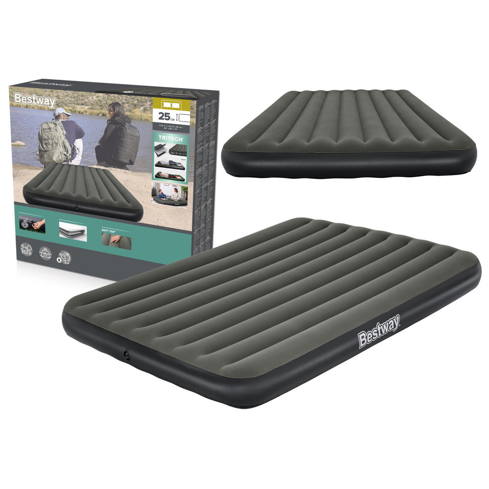 Luftmadrass 203 x 152 x 25 cm Bestway 6713N Luftmadrass 203 x 152 x 25 cm Bestway 6713N