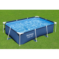 Pool med ram 259 x 170 x 61 cm Bestway 56403