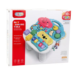 Interaktivt musikaliskt sensoriskt rosa pedagogiskt bord