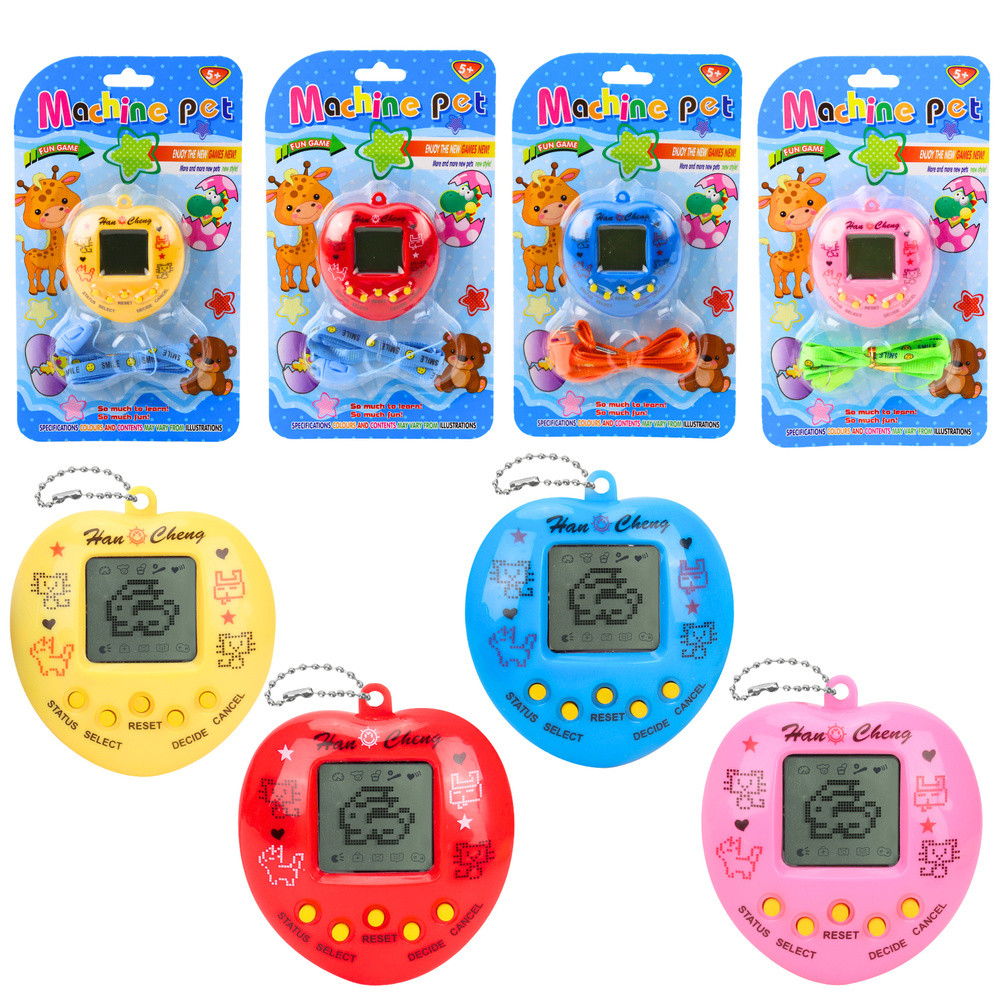Tamagotchi Elektroniskt spel Virtuellt husdjur Ägg Nyckelring