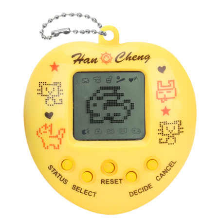 Tamagotchi Elektroniskt spel Virtuellt husdjur Ägg Nyckelring