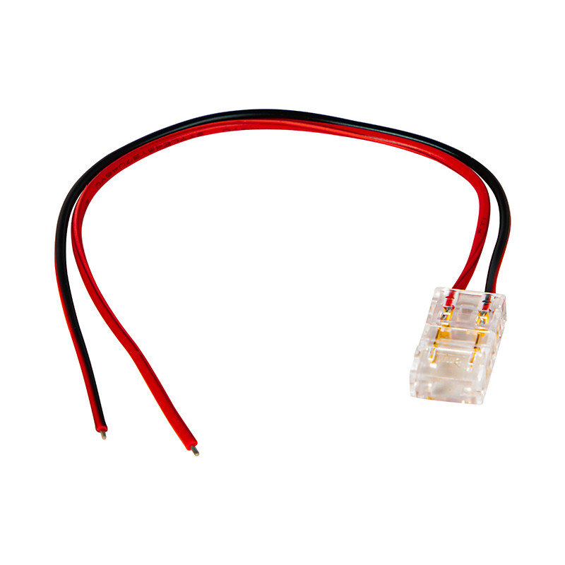 70-726 Anslutningskontakt för 8 mm cob-ledremsor med kabel