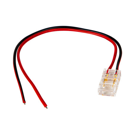 70-726 Anslutningskontakt för 8 mm cob-ledremsor med kabel